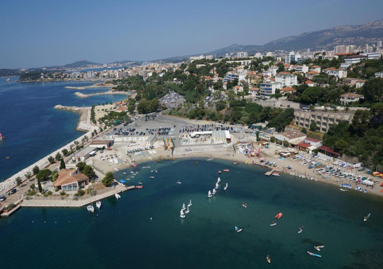 Canopee - Toulon Mourillon - 800M Des Plages Et Place De Parking Prive 外观 照片